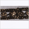 2.5 Black/Gold Floral Lace | Mood Fabrics