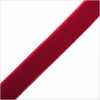 Red Stretch Velvet Ribbon - 0.625 | Mood Fabrics