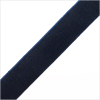 Navy Stretch Velvet Ribbon - 0.625 | Mood Fabrics