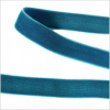 Turquoise Double Face Velvet Ribbon - 5/8 | Mood Fabrics