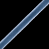 French Blue Single Face Velvet Ribbon - 0.125 - Detail | Mood Fabrics