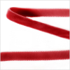 Rouge Red Single Face Velvet Ribbon - 0.375 | Mood Fabrics