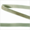 Light Green Single Face Velvet Ribbon - 0.375 | Mood Fabrics