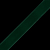 Green Single Face Velvet Ribbon - 0.875 - Detail | Mood Fabrics