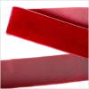 Rouge Red Single Face Velvet Ribbon - 1.5 | Mood Fabrics