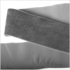 Dark Gray Single Face Velvet Ribbon - 2 | Mood Fabrics