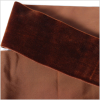 Brown Single Face Velvet Ribbon - 2.875 | Mood Fabrics