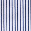 Italian Blue & White Striped Cotton Shirting - Detail | Mood Fabrics