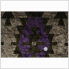 Purple Geometric Velvet - Full | Mood Fabrics