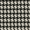 Ivory Houndstooth Natty Cotton - Detail | Mood Fabrics