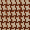 Beige Houndstooth Natty Cotton - Detail | Mood Fabrics