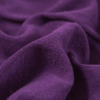 Grape Royale Sateen Faced Ribbed Wool Woven - Detail | Mood Fabrics