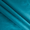 Turquoise Blue Silk and Wool Sateen - Folded | Mood Fabrics