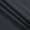 Pale Black Pinstriped Stretch Wool Twill - Folded | Mood Fabrics