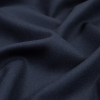 Dark Navy Lightweight Wool Woven - Detail | Mood Fabrics
