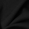 Black Solid Knit - Detail | Mood Fabrics