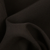 Dark Brown Solid Poly Gabardine - Detail | Mood Fabrics