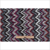 Italian Ivory & Green Multicolor Flamestitch Wool Knit - Full | Mood Fabrics