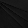 Black Stretch Cotton Sateen - Folded | Mood Fabrics
