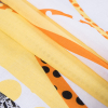Orange and Yellow Largely Scaled Printed Cotton Voile - Folded | Mood Fabrics
