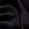 Famous NYC Designer Black Midweight Silk Crepe-Back Satin - Detail | Mood Fabrics