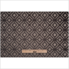 Brown Geometric Cut Velvet - Full | Mood Fabrics