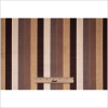 Tan and Brown Striped Velvet - Full | Mood Fabrics