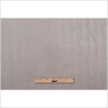 Pale Taupe Herringbone Cut Velvet - Full | Mood Fabrics