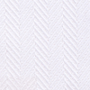 Ivory Herringbone Cut Velvet - Detail | Mood Fabrics