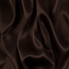 Chestnut Brown Poly Charmeuse | Mood Fabrics