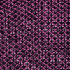 Black and Hot Pink Lacey Diamonds Acrylic Knit | Mood Fabrics