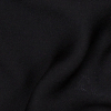 Black Lightweight Polyester Crepe - Detail | Mood Fabrics