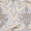 Beige Damask Polyester Brocade Satin | Mood Fabrics