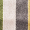 Green/Gray Striped Polyester Blended Velvet - Detail | Mood Fabrics