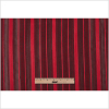 Red Satiny Textured Poly Stripes - Full | Mood Fabrics