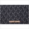 Anna Sui Black Stretch Scalloped Border Lace - Full | Mood Fabrics