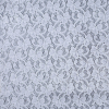 Laminated Lightweight White Poly Floral Lace | Mood Fabrics