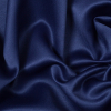 Estate Blue Brilliant Colors Poly Satin | Mood Fabrics