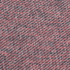 Bright Coral and Black Metallic Tweed | Mood Fabrics