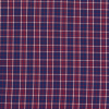 Steven Alan Red and Blue Plaid Cotton Shirting - Detail | Mood Fabrics