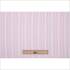 Baby Pink, Blue and White Striped Handwoven Cotton - Full | Mood Fabrics
