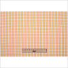 Citrus Yellow and Cotton Candy Pink Checked Handwoven Cotton - Full | Mood Fabrics