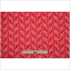 Red Viscose Blended Floral Lace - Full | Mood Fabrics