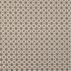 Brown Chain Link Printed Stretch Cotton Twill | Mood Fabrics