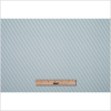 Famous NYC Designer Blue Glass Diagonal Striped Polyester Brocade - Full | Mood Fabrics