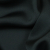 Theory Dark Green Stretch Silk Georgette - Detail | Mood Fabrics