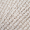 Bright White and Birch Checkered Cotton-Acrylic Boucle - Folded | Mood Fabrics