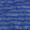 Blue Diamond Striped Novelty Cotton Jersey | Mood Fabrics
