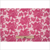 Hot Pink Polyester Lace - Full | Mood Fabrics