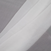 Oscar de la Renta White Crinkle Silk Chiffon - Folded | Mood Fabrics